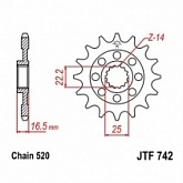 Звезда передняя JT JTF742.15