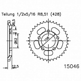 Звезда задняя Esjot 50-15046-49