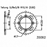 Звезда задняя Esjot 50-35062.38