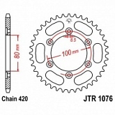 Звезда задняя JT JTR1076.52