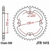 Звезда задняя JT JTR1415.37