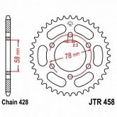Звезда задняя JT JTR458.40
