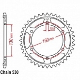 Звезда задняя JT JTR859.38 Black