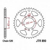 Звезда задняя JT JTR890.45 Black