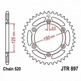 Звезда задняя JT JTR897.45SC