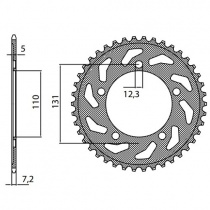 Звезда задняя Sunstar 1-4467-45
