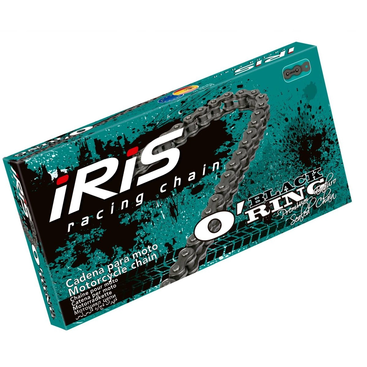 Замок ланцюга приводний Iris 520 OR/1-ZJ Black