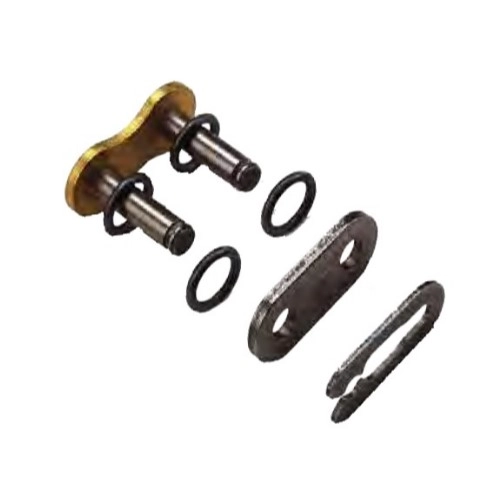 Замок ланцюга приводний Regina 420 G&B RX3/26-ZJ Gold/Black
