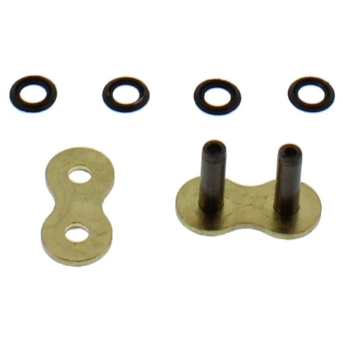 Замок ланцюга привідного JT 520 G&B X1R2/1-ZJ Gold/Black