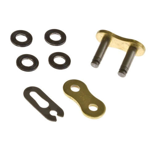 Замок ланцюга привідного RK 520 G&B XSO/1-CON Gold/Black