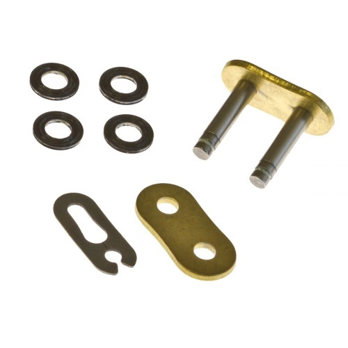 Замок ланцюга привідного RK 530 G&B XSO/1-CON Gold/Black