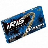 Замок цепи приводной Iris 428 G&B OR/1-FJ Gold/Black
