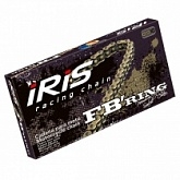 Замок цепи приводной Iris 530 G&B FB/1-FJ Gold/Black