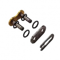 Замок цепи приводной Regina 428 G&B RH2/26-ZJ Gold/Black