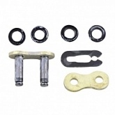 Замок цепи приводной Regina 520 G&B QUAD/42-ZJ Gold/Black