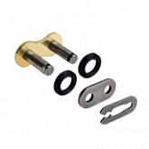 Замок цепи приводной Regina 520 G&B RT/26-ZJ Gold/Black