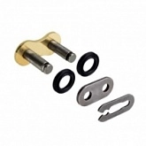 Замок цепи приводной Regina 520 G&B RT/26-ZJ Gold/Black