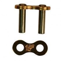 Замок цепи приводной DID 428 G&B NZ/1-ZJ Gold/Black