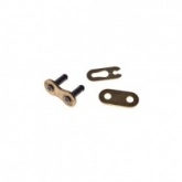 Замок цепи приводной Iris 420 G&B GSX/1-FJ Gold/Black
