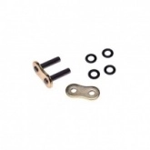 Замок цепи приводной Iris 520 G&B XR/1-ZJ Gold/Black