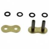 Замок цепи приводной JT 520 G&G Z1R/1-ZJ Gold/Gold
