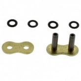 Замок цепи приводной JT 520 G&G Z1R/1-ZJ Gold/Gold