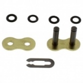 Замок цепи приводной JT 525 G&B X1R/1-FJ Gold/Black