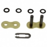 Замок цепи приводной JT 525 G&B X1R/1-FJ Gold/Black