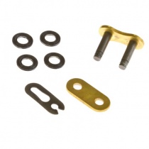 Замок цепи приводной RK 520 G&B EXW/1-CON Gold/Black