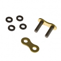 Замок цепи приводной RK 520 G&B EXW/1-PL Gold/Black