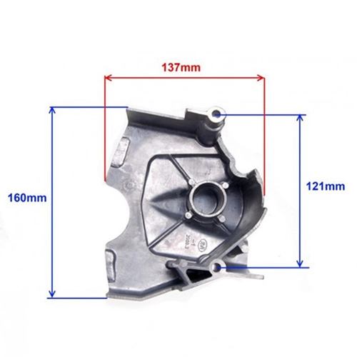 Захист передньої зірки Motorace TPZ-009 Chrome