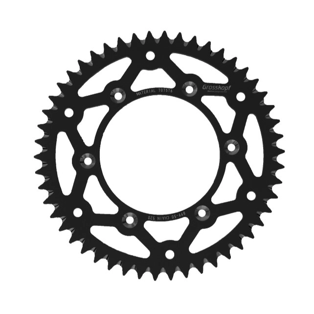 Зірка задня Grosskopf 899.46 Black