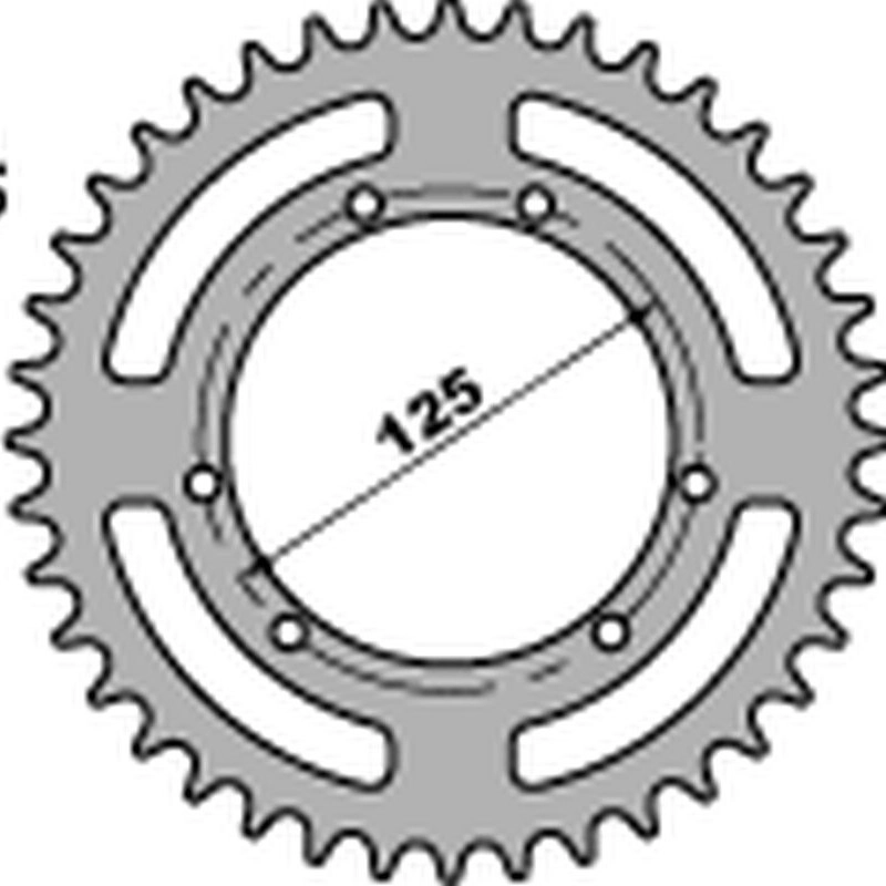 Зірка задня PBR 4402.60 F