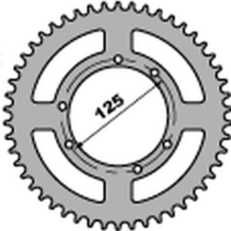 Зірка задня PBR 4413.49 F