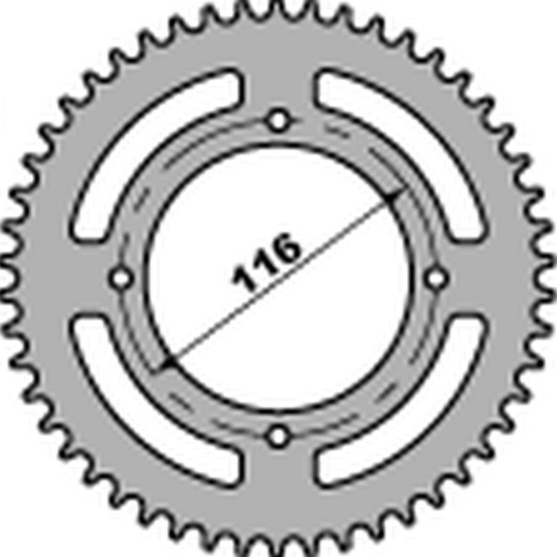 Зірка задня PBR 467.53 C45