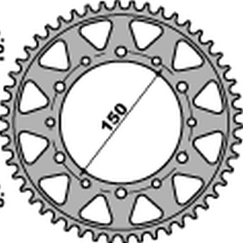 Зірка задня PBR 860.46 C45