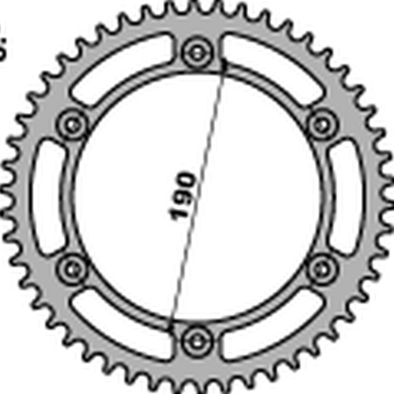 Зірка задня PBR 896.45 C45