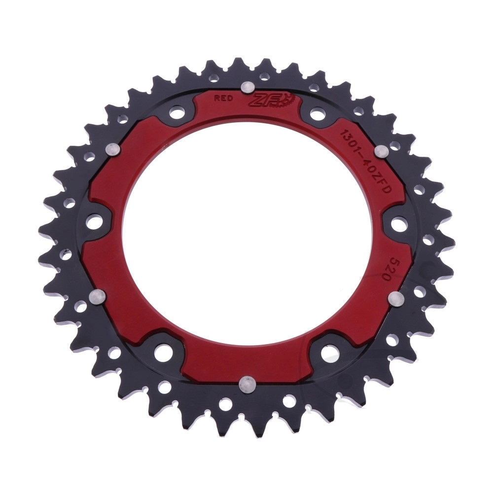 Зірка задня ZF Sprockets ZFD1301.42 Red