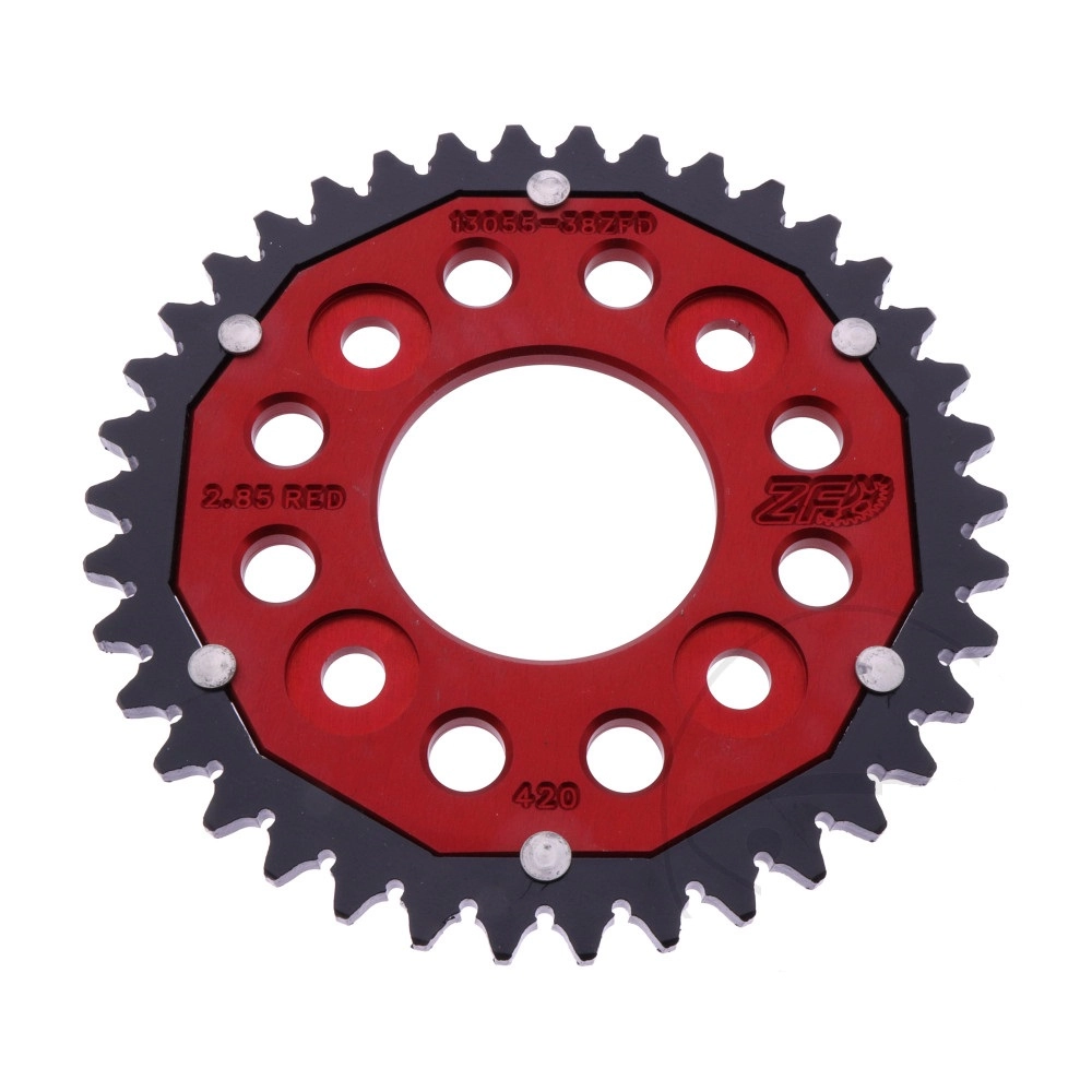 Зірка задня ZF Sprockets ZFD13055.38 Red