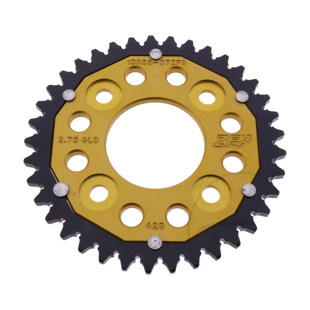 Зірка задня ZF Sprockets ZFD13055.40 Gold