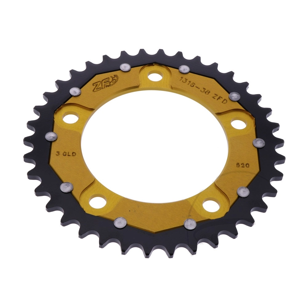 Зірка задня ZF Sprockets ZFD1316.41 Gold