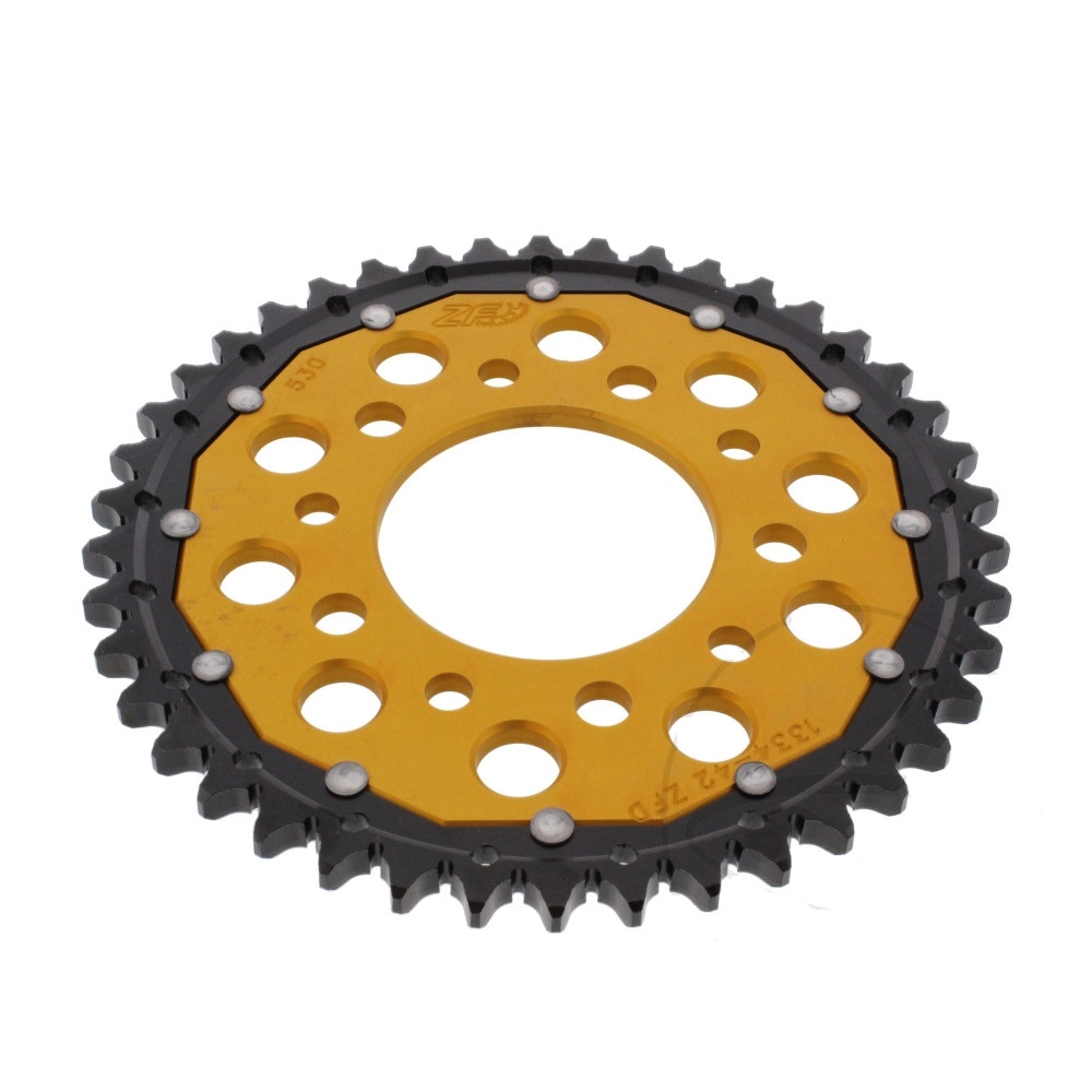 Зірка задня ZF Sprockets ZFD1334.42 Gold