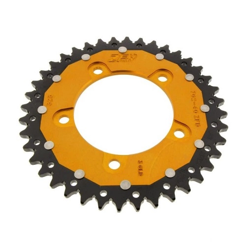 Зірка задня ZF Sprockets ZFD702.40 Gold
