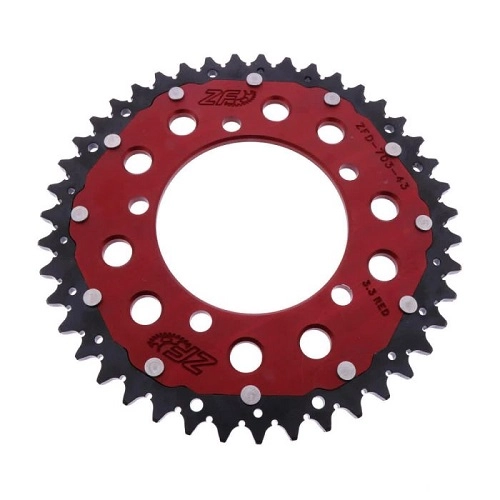 Зірка задня ZF Sprockets ZFD703.43 Red