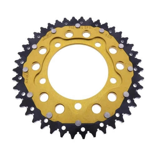 Зірка задня ZF Sprockets ZFD713.42 Gold