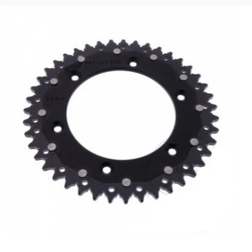 Зірка задня ZF Sprockets ZFD897.43 Black