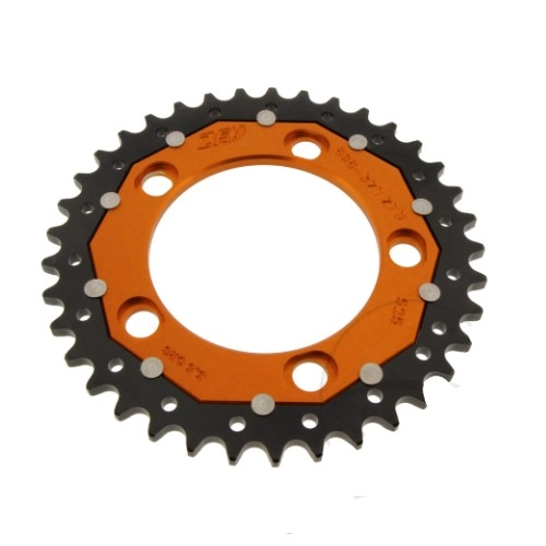 Зірка задня  ZF Sprockets ZFD898.37 Orange