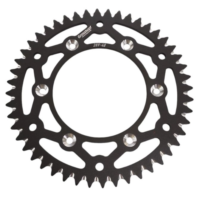 Зірка задня Grosskopf ALU289.48 Black