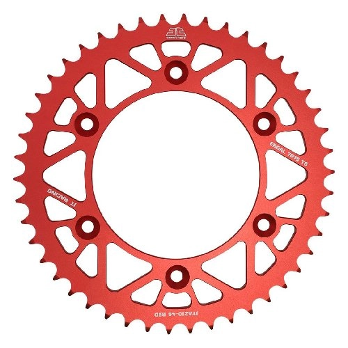 Звезда задняя JT JTA210.49 Red