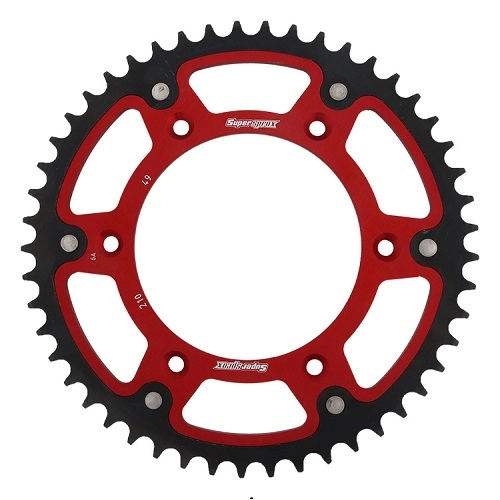 Зірка задня Supersprox RST-210:49-Red